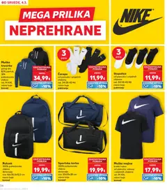 Muška trenirka, gornji dio 82% pamuk, 18% poliesterska vlakna vel. M-XXL razne boje komad - Pregled kataloga iz trgovine Kaufland, vrijedi od 04.03.2026 | Stranica: 34 | Proizvodi: Majica, Čarape, Ruksak, Torba