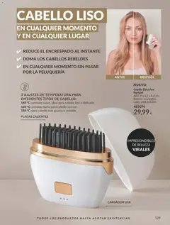 Vista previa Cepillo Eléctrico Portátil, ABS, 9 x 3,5 x 8,8 cm. Batería recargable, cable USB incluido válido desde el 01.04.2026 | Página: 129