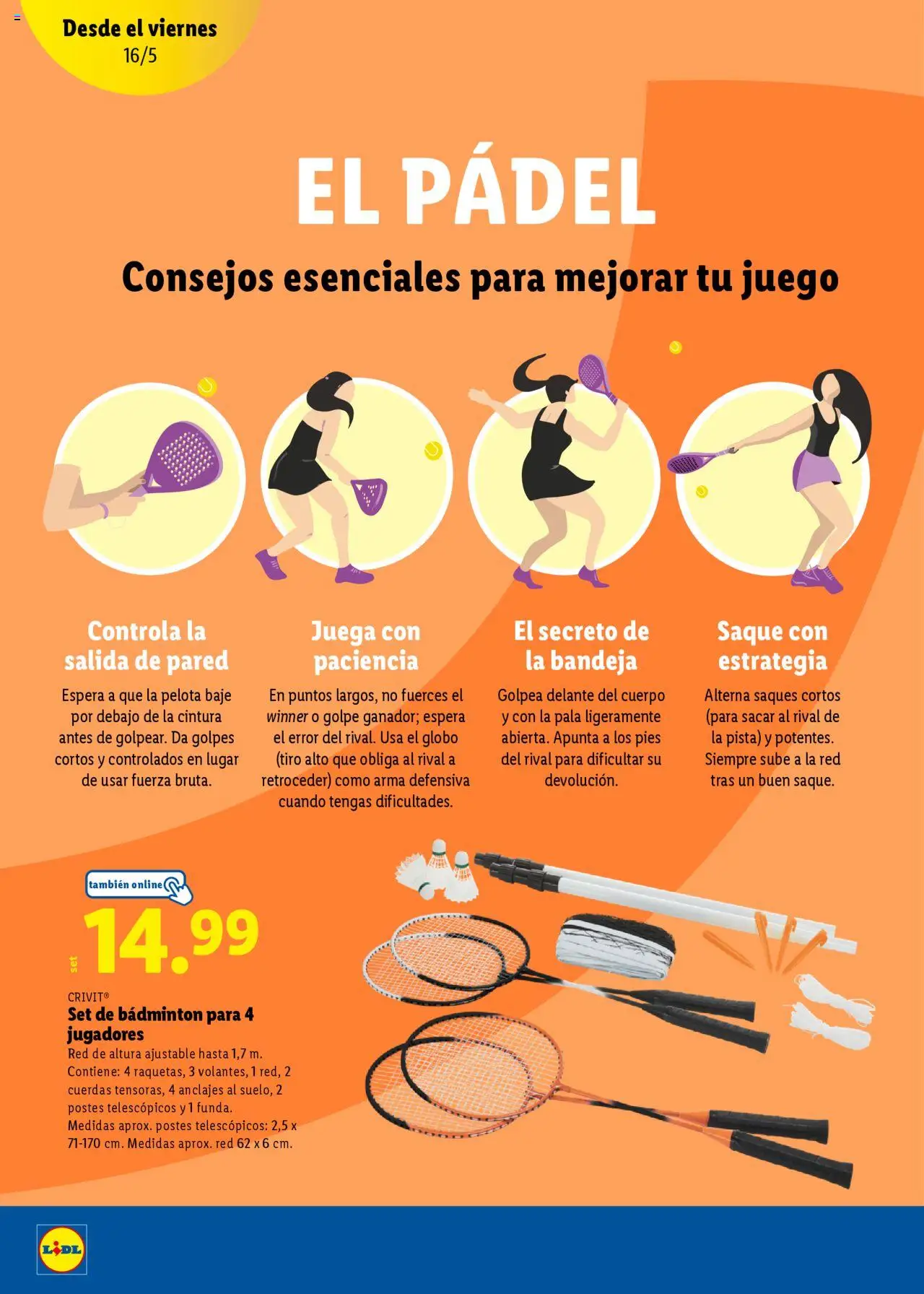 Lidl folleto │ válido desde el 23.06.2025 | Página: 4 | Productos: Juega, Bandeja