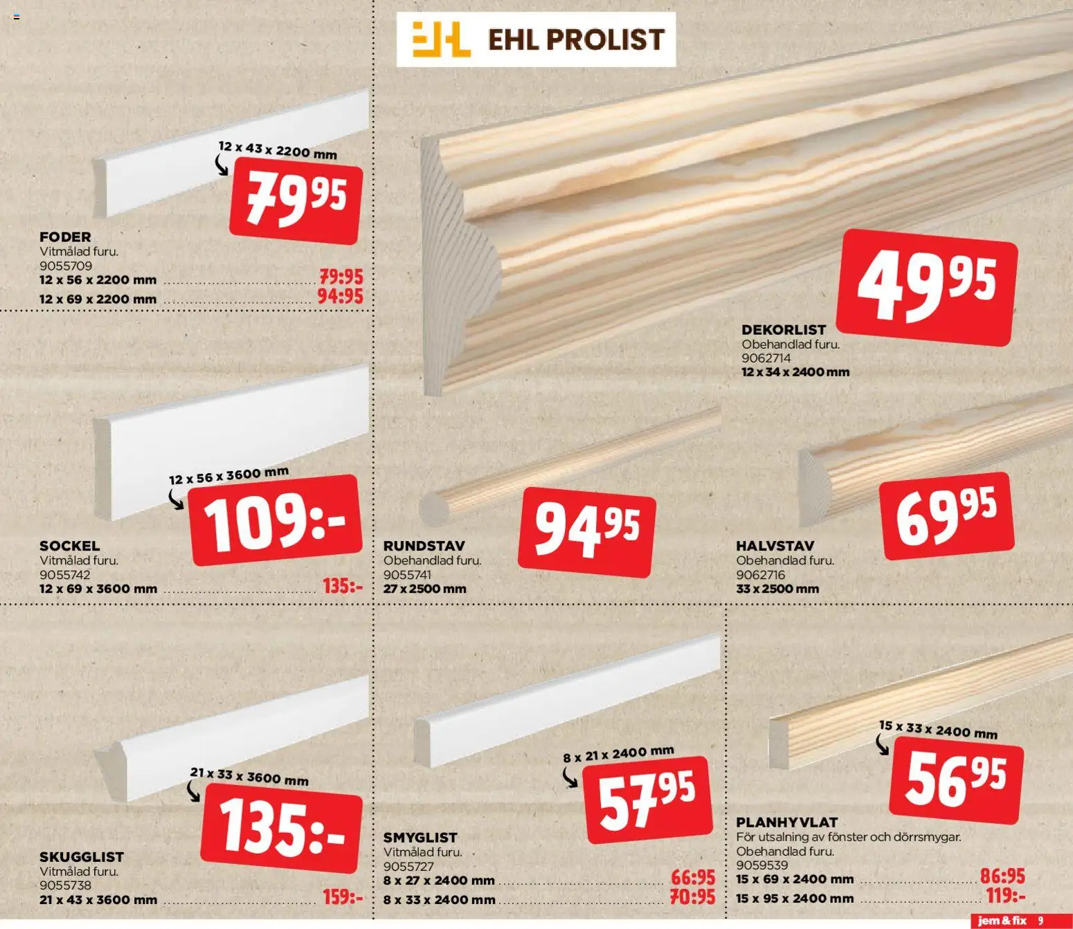 Jem & Fix reklamblad aktuell från 29.12.2025 | Sida: 9