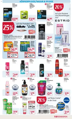 Nivea Men Rasierschaum Hydrocare oder Sensitive, je 200 ml ab 29.09.2025 gültig | Seite: 11