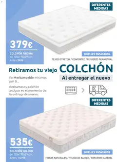 Vista previa Merkamueble folleto válido desde el 21.01.2026 | Página: 77 | Productos: Colchon