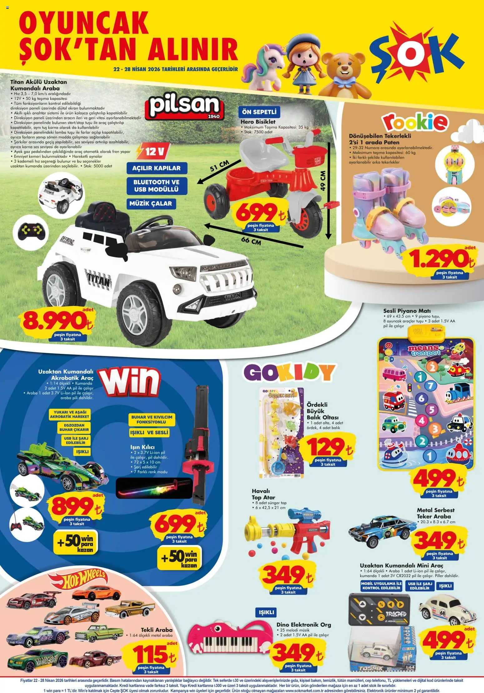 Şok Market Katalog - 22.04.2026 tarihinden itibaren geçerlidir | Sayfa: 4 | Ürünler: Pil, Bağlayıcı, USB, Aynalar