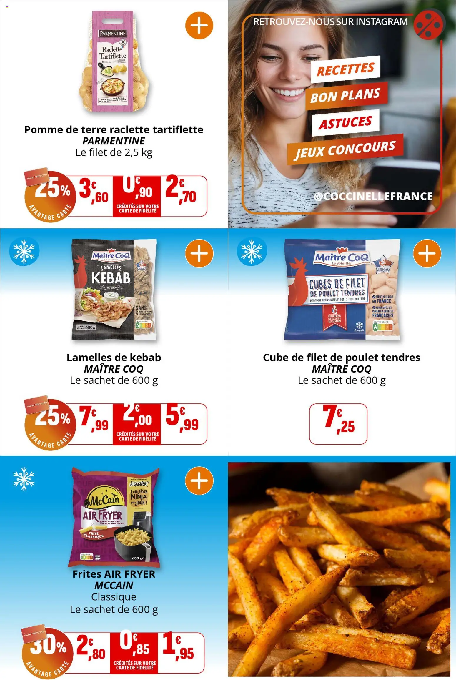 {H1} | Page: 13 | Produits: Pomme de terre, Tartiflette, Raclette, Céréales