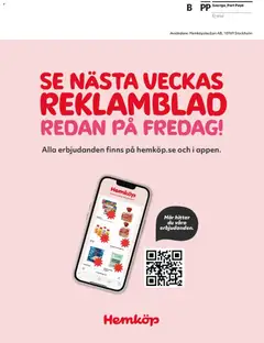 Fiskpinnar, Fiskpinnar - Förhandsvisning av reklamblad från butik Hemköp aktuell från 19.02.2026 | Sida: 44