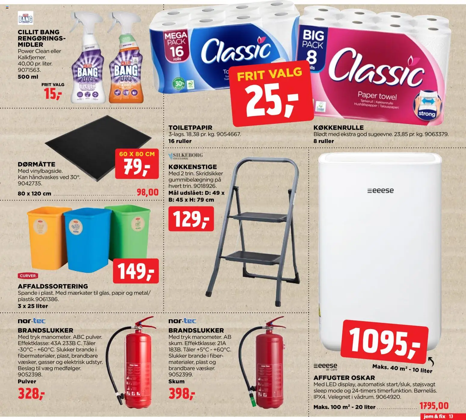 Jem & fix tilbudsavis – gyldig fra 18.01.2026 | Side: 13 | Produkter: Dørmåtte