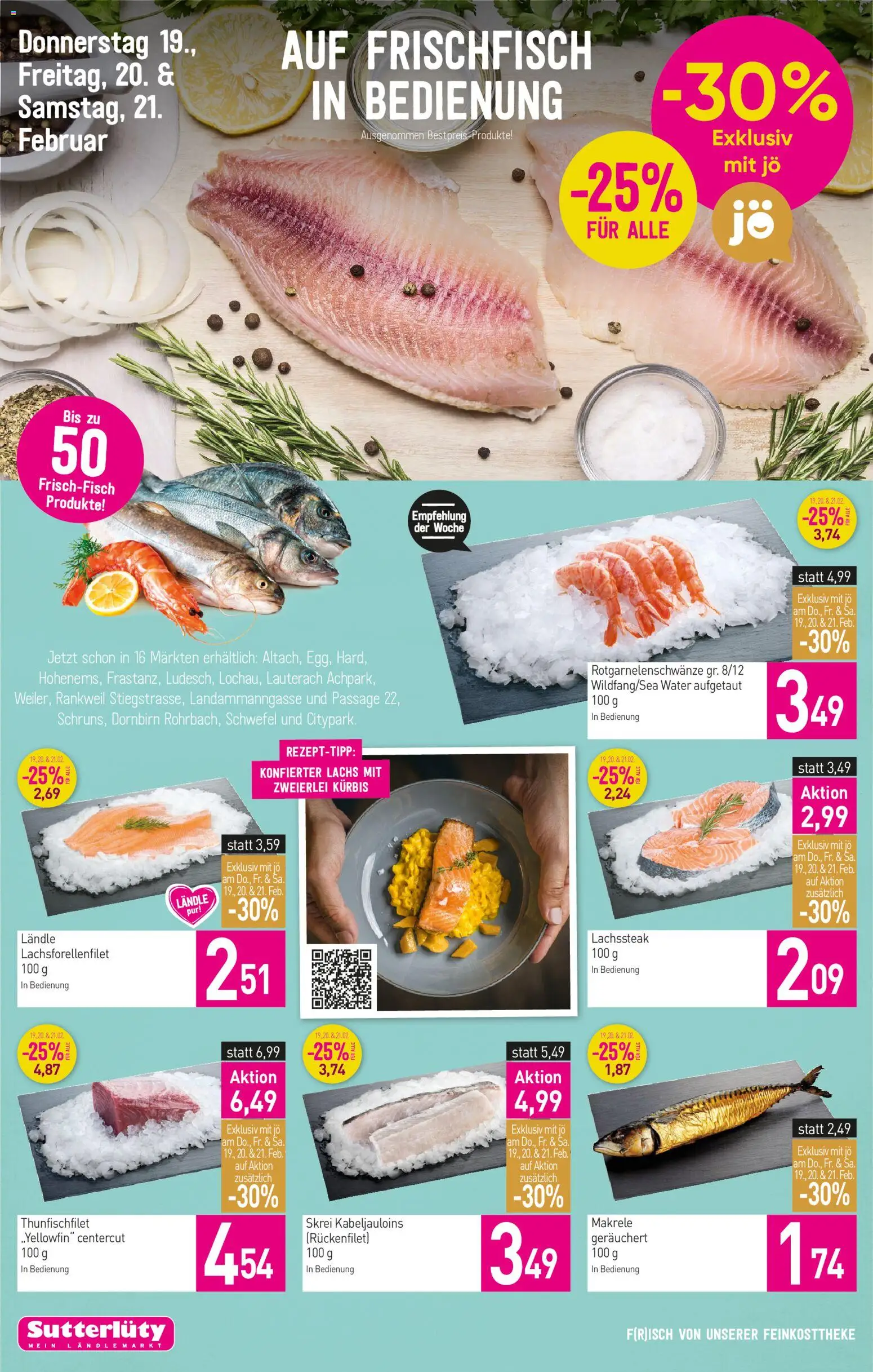 Sutterlüty Flugblatt gültig ab 19.02.2026 | Seite: 6 | Produkte: Kürbis