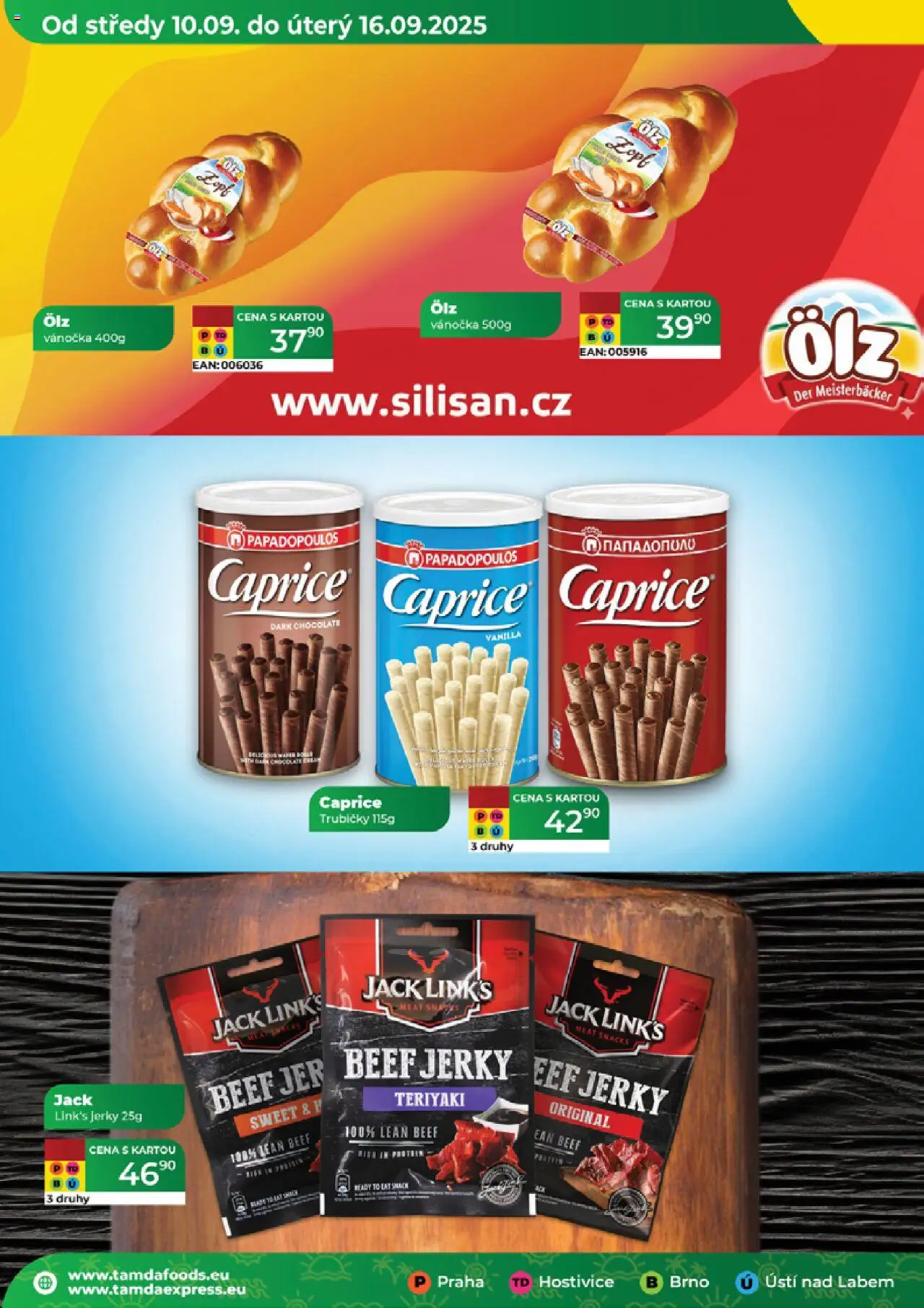 Tamda Foods leták od 10.09.2025 | Strana: 30 | Produkty: Vánočka, Protein, Jerky