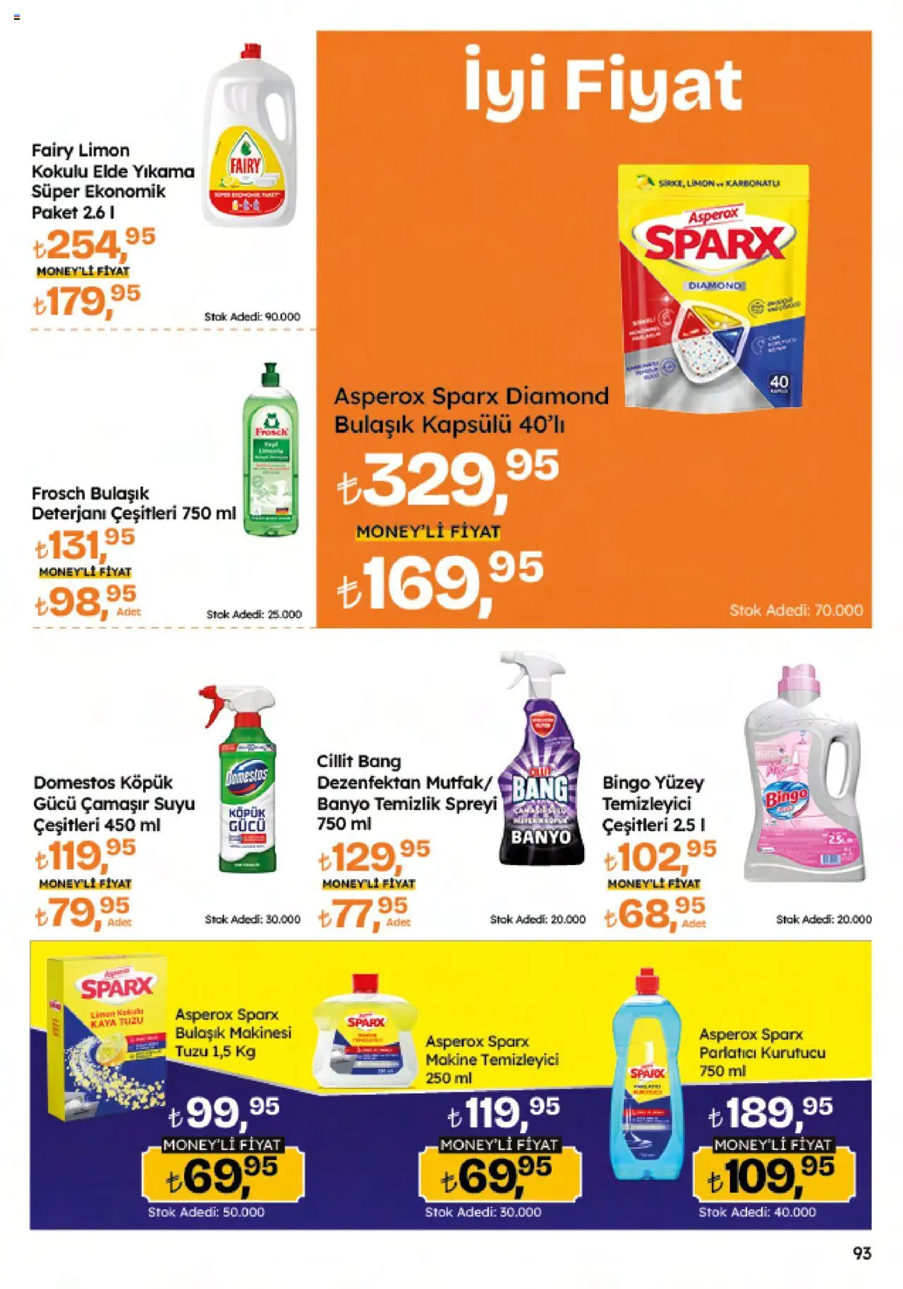 Migros Katalog - 5M Migroskop Dijital - 12.06.2025 tarihinden itibaren geçerlidir | Sayfa: 93 | Ürünler: Banyo, Bulaşık deterjanı, Yüzey temizleyici, Kurutucu