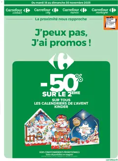 Carrefour City - Prévisualisation de Carrefour City J'peux pas, j'ai promos valide à partir de 18.11.2025