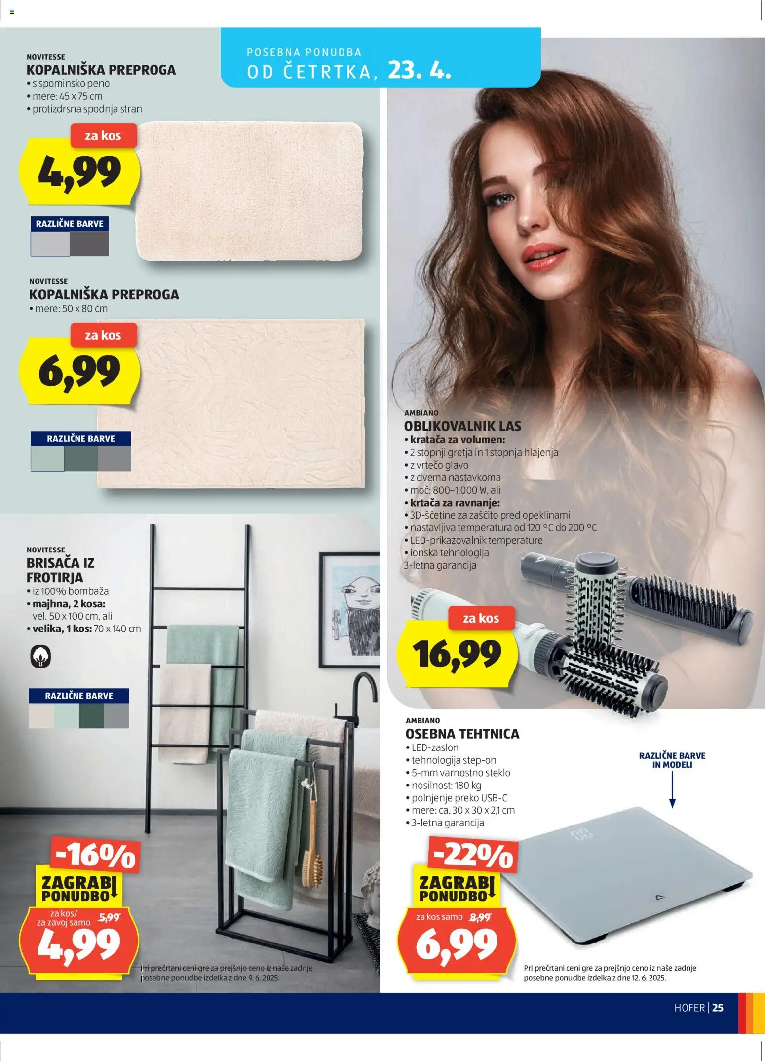 Hofer SI katalog | vrijedi od 15.04.2026 | Stranica: 25