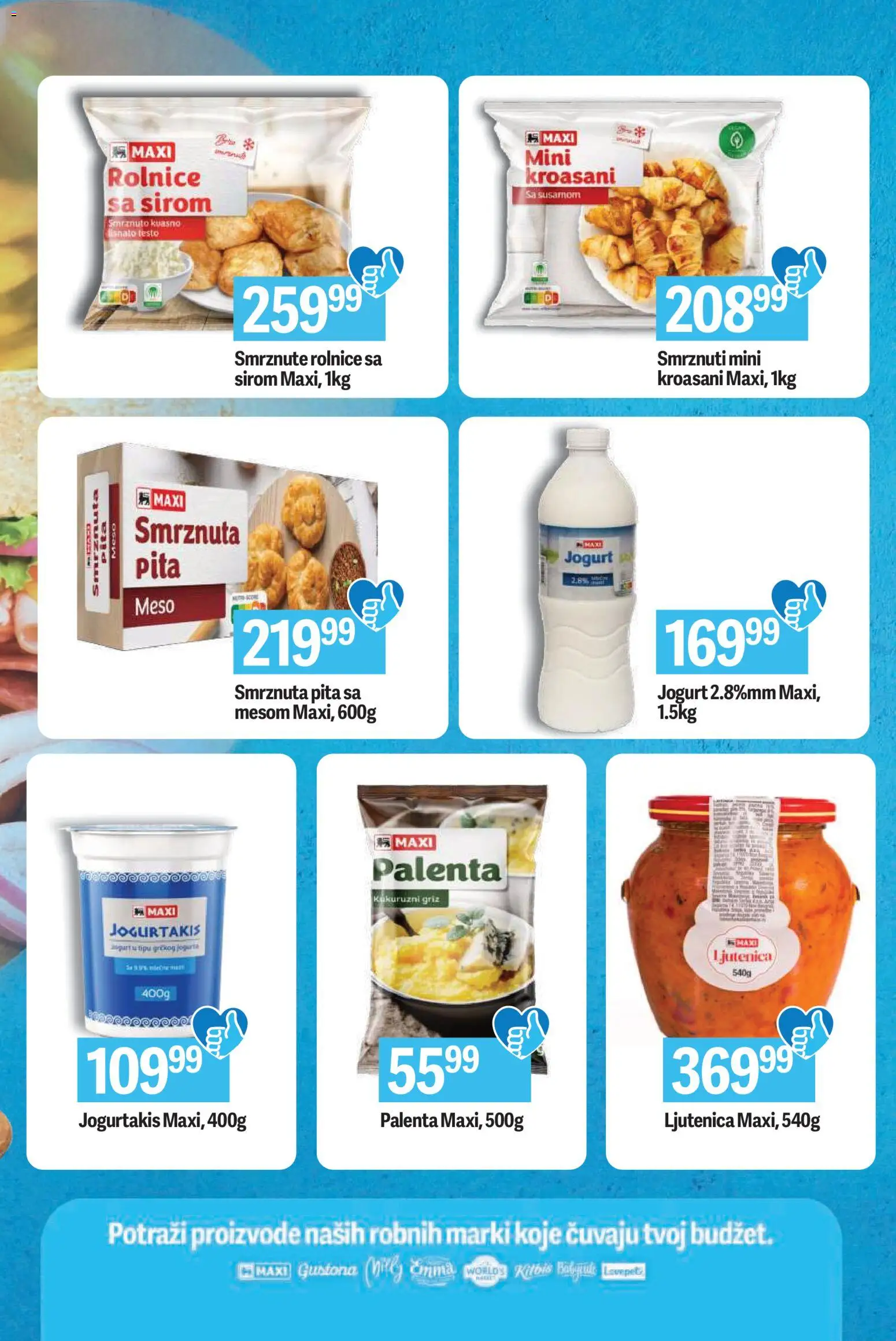 Maxi katalog - važi od 04.12.2025 | Strana: 9 | Proizvode: Palenta, Ljutenica, Pita, Jogurt