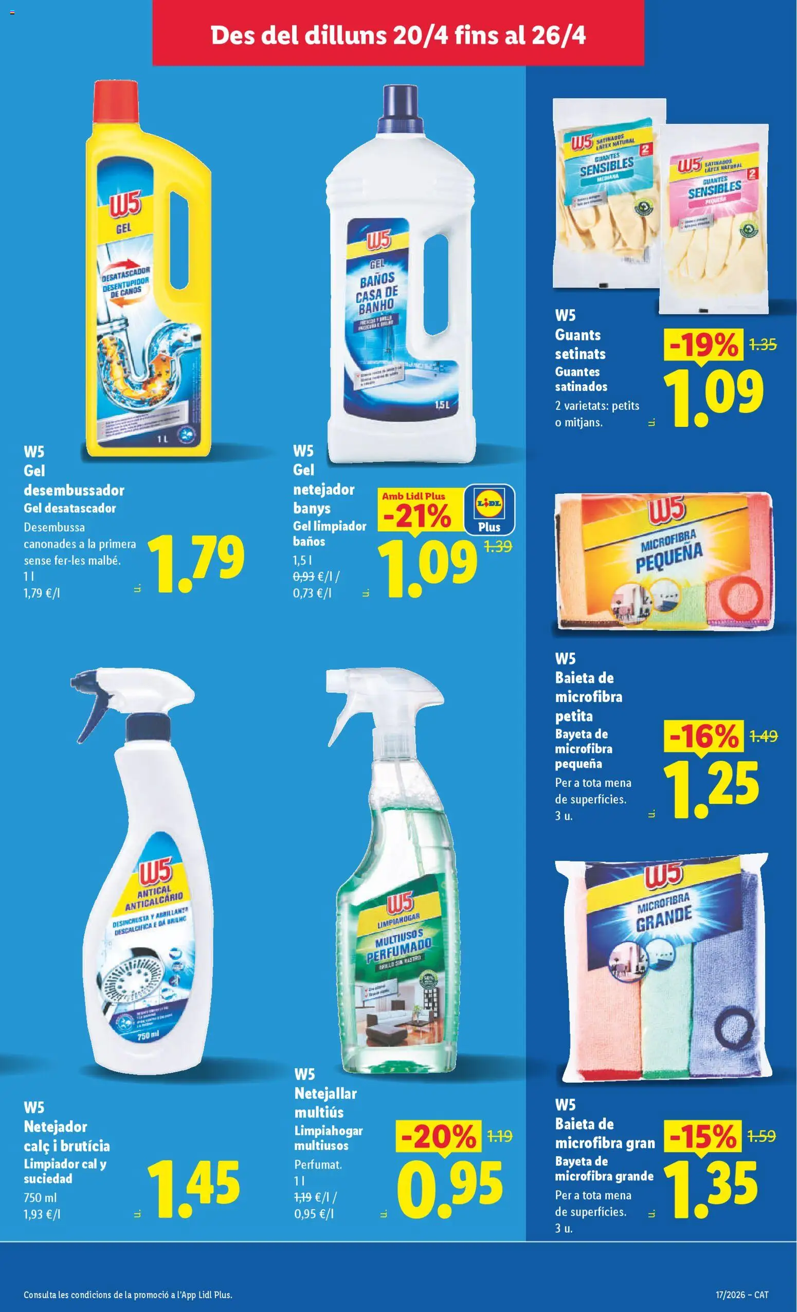 Lidl folleto │ válido desde el 20.04.2026 | Página: 23 | Productos: Guantes