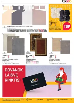 Senukai leidinys galioja nuo 10.12.2025 | Puslapis: 11 | Prekių: Pagalvė, Antklodė, Kilimėlis, Durų kilimėlis