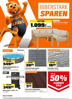 Vorschau von dem Prospekt - OBI Flugblatt gültig ab 31.07.2025