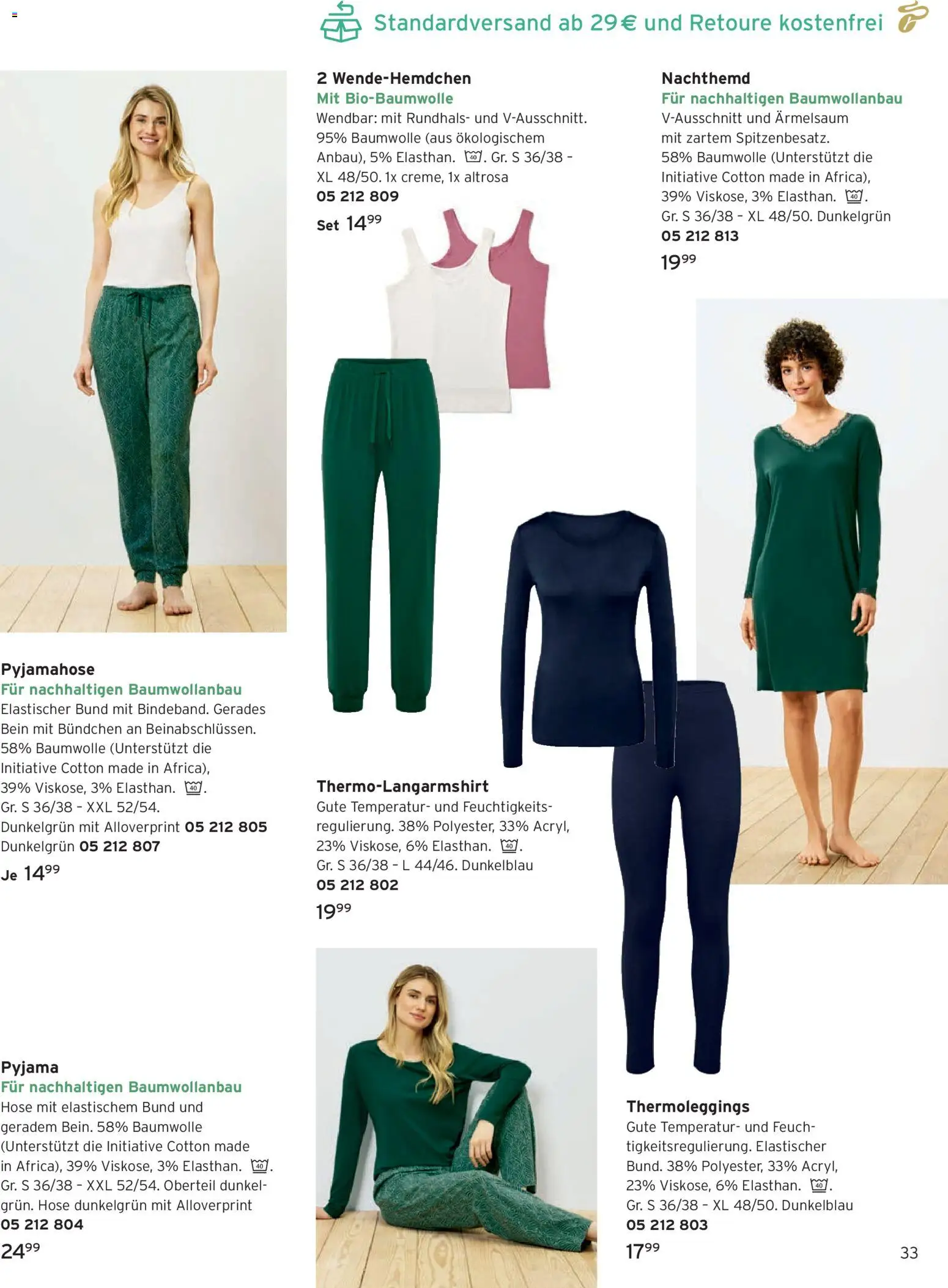Angebote Tchibo – gültig ab 01.11.2025 | Seite: 33 | Produkte: Hose, Pyjama