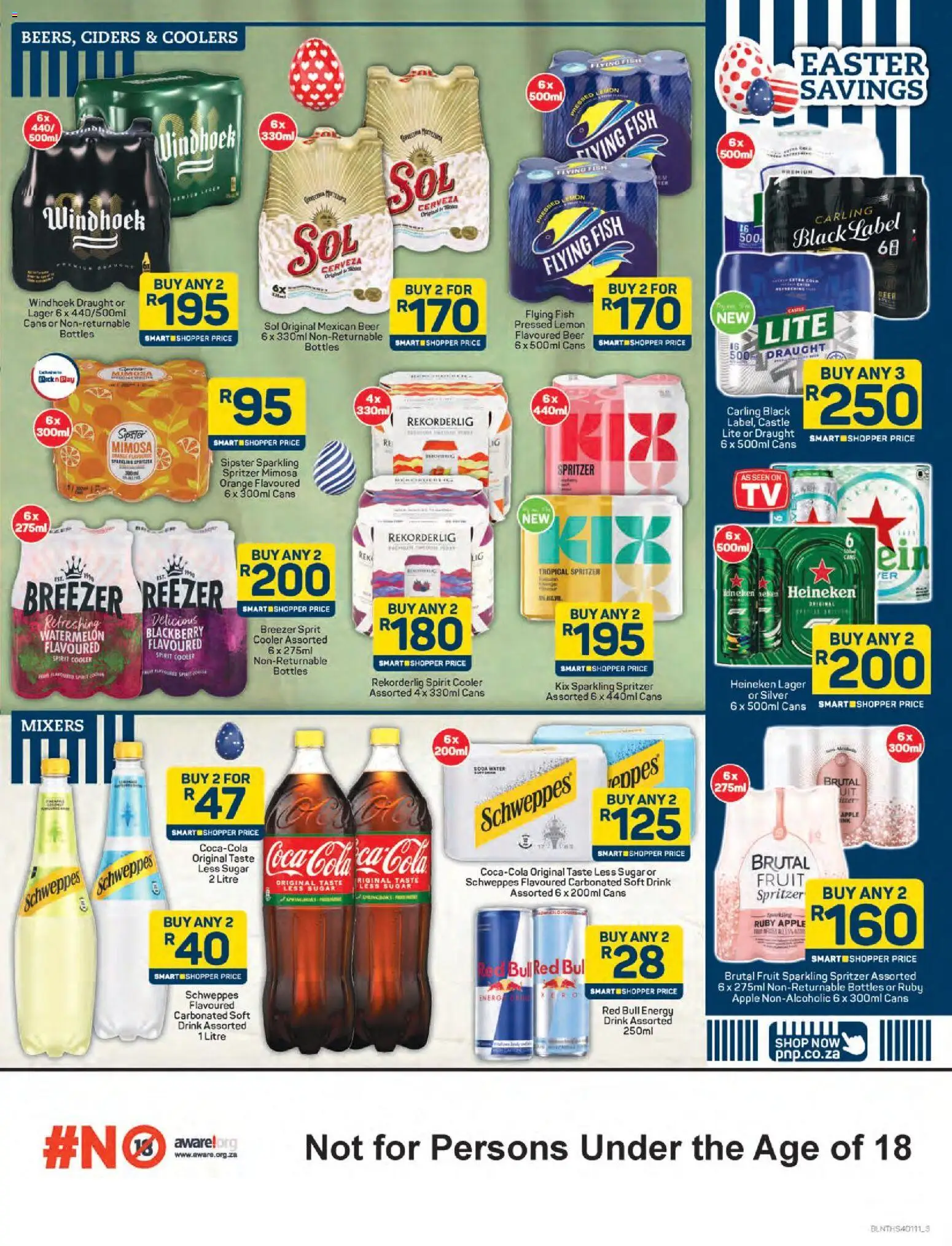 New Pick n Pay catalogue – valid from 25.03.2026 | Page: 3 | Products: Cooler, Beer, Fruit, Lemon