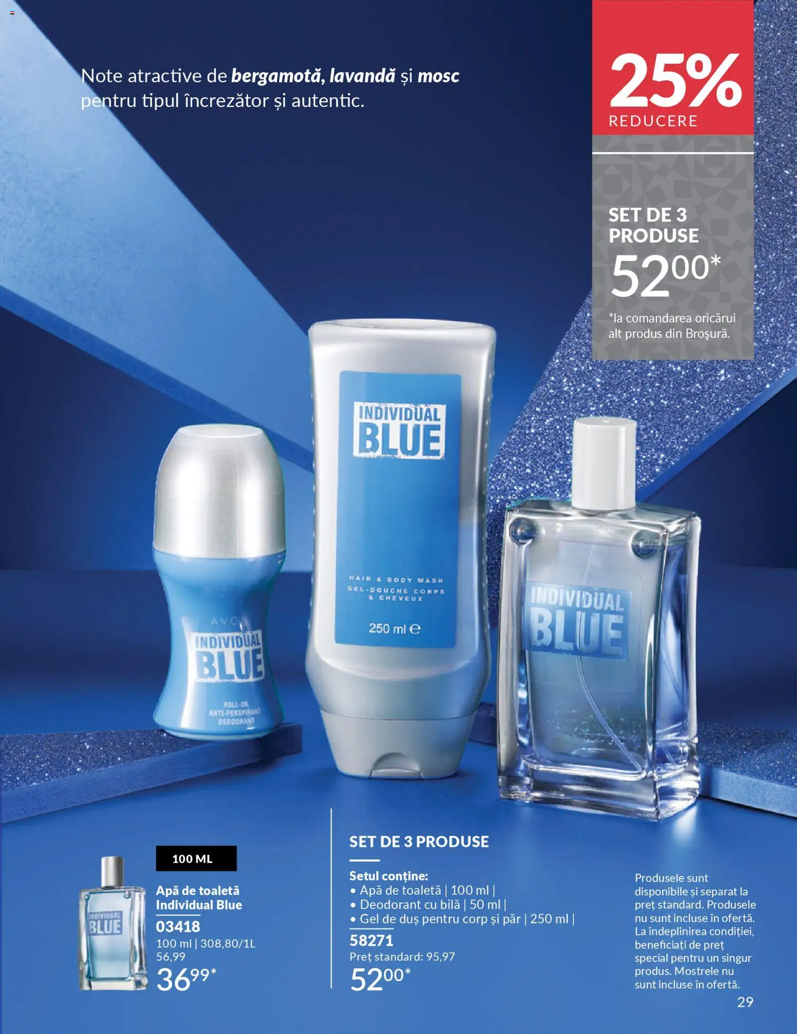 Noul catalog Avon – valabil de la 01.12.2025 | Pagină: 31 | Produse: Gel de duș, Deodorant, Antiperspirant, Apă