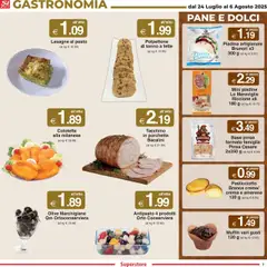 Volantino Sì con Te del 24.07.2025 | Pagina: 7 | Prodotti: Porchetta, Crema, Pane, Olive