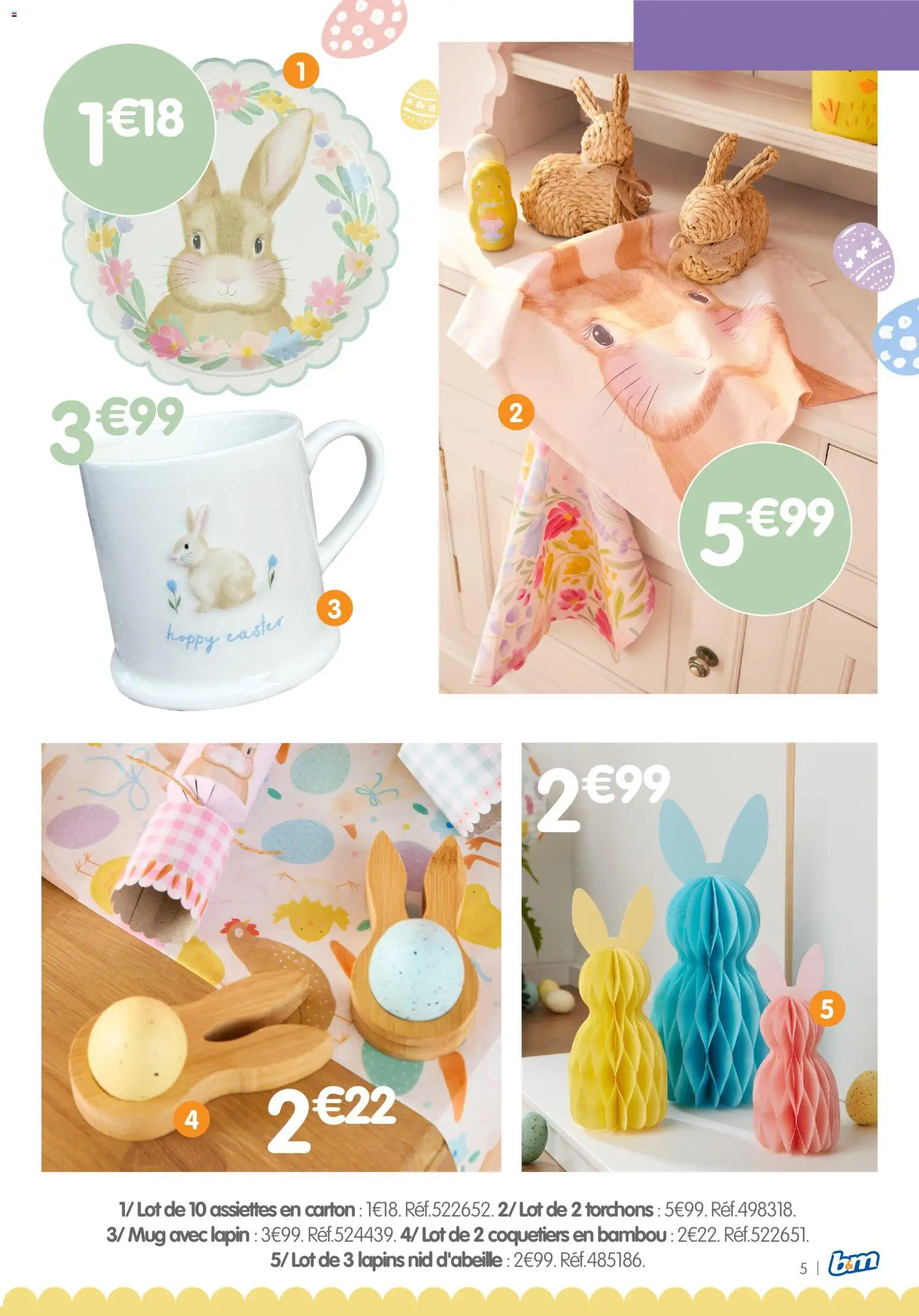 {H1} | Page: 5 | Produits: Lapin