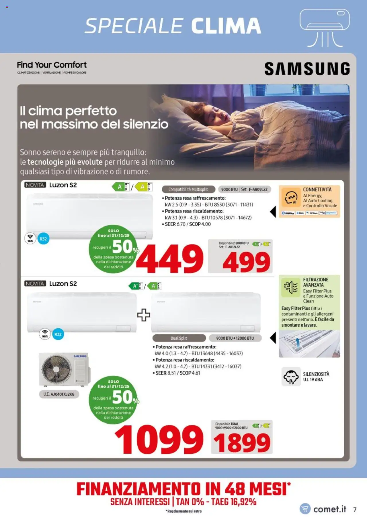 Volantino Comet del 12.09.2025 | Pagina: 7 | Prodotti: Samsung
