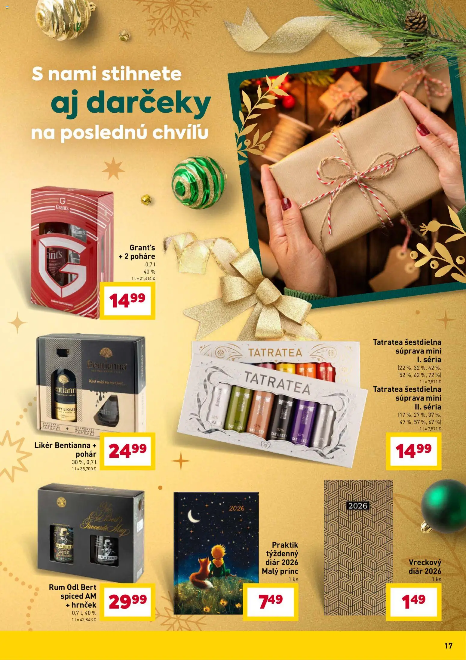 Nové Billa akcie – leták je platný od 12.12.2025 | Strana: 17 | Produkty: Rum