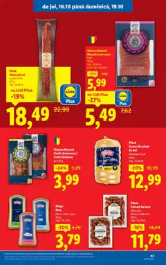 Ofertele Lidl valabile de la 13.10.2025 | Pagină: 43