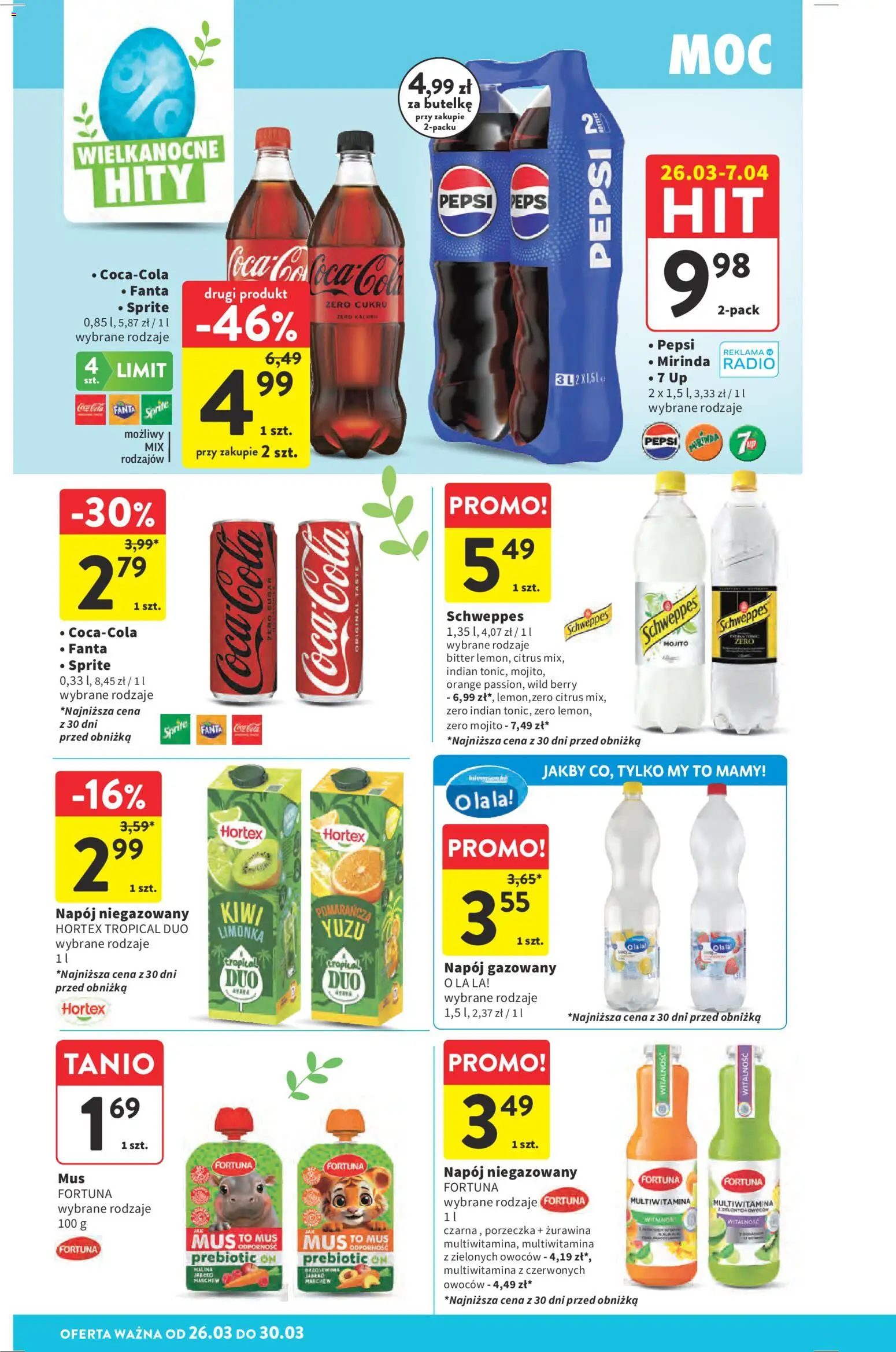 Intermarche gazetka od 26.03.2026 | Strona: 38 | Produkty: Limonka, Radio, Porzeczka, Kiwi