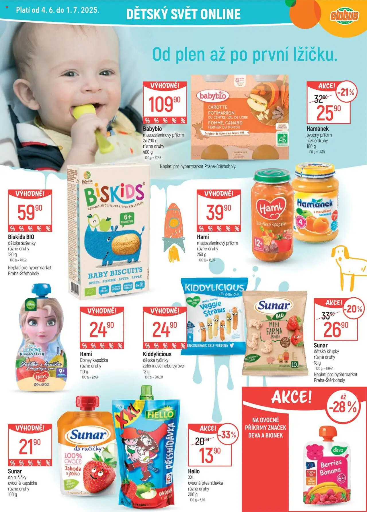 Globus leták - Trmice od 04.06.2025 | Strana: 16 | Produkty: Globus, Boloňské špagety, Příkrm, Křupky
