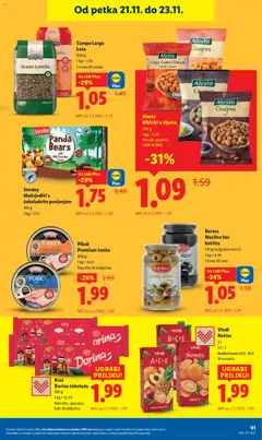 Kraš Dorina čokolada, 160 g, Noisette, speculas, keks ili mliječna - Pregled kataloga iz trgovine Lidl, vrijedi od 17.11.2025 | Stranica: 91