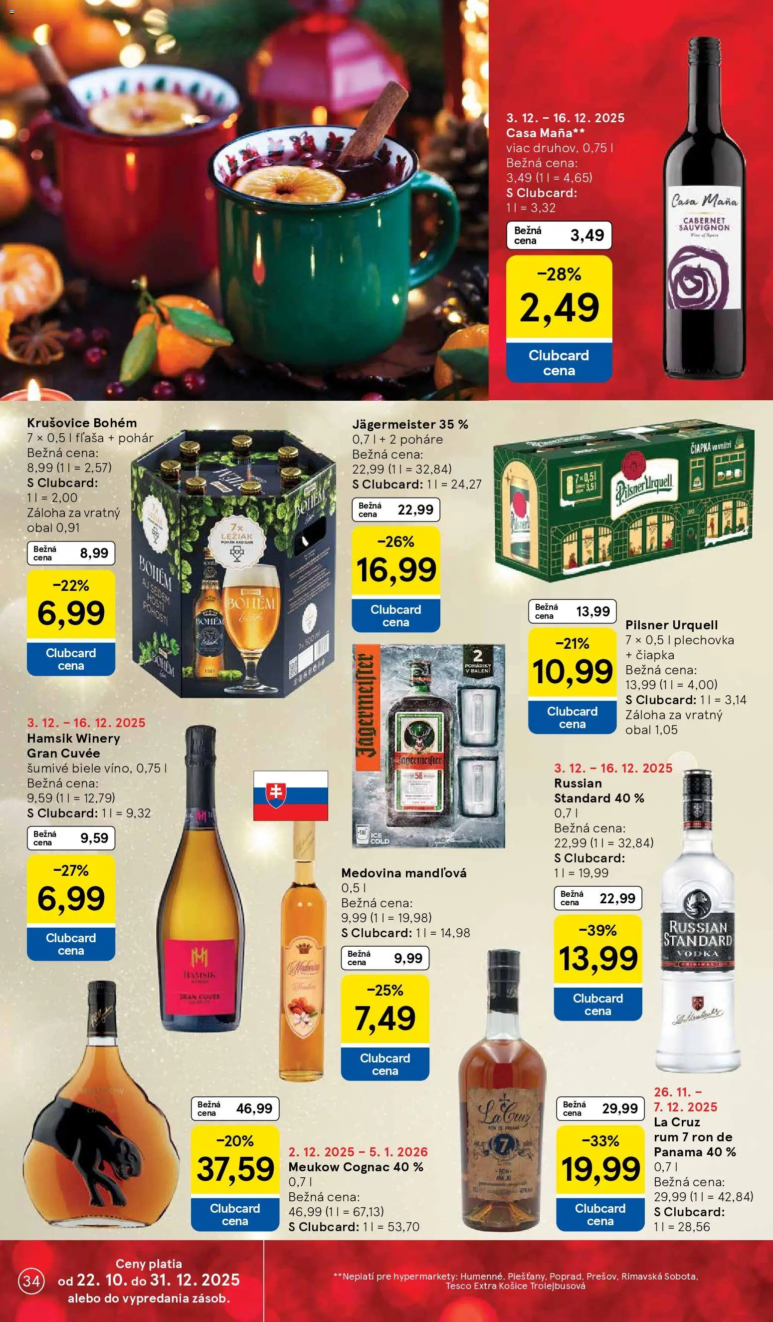 Nové Tesco akcie – leták je platný od 03.12.2025 | Strana: 34