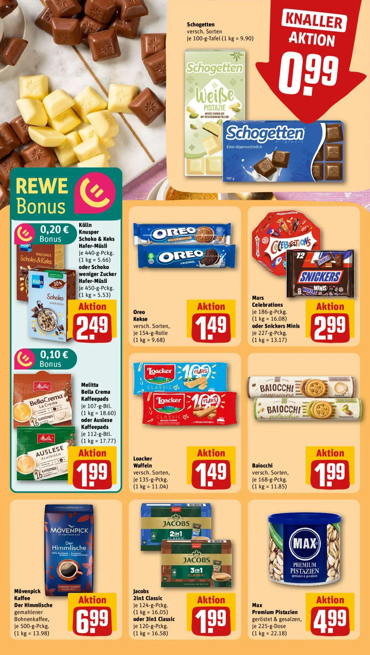 Rewe ihr Kaufpark Prospekt 	 - gültig ab dem 25.08.2025 | Seite: 22 | Produkte: Melitta, Kaffeepads, Kolln, Creme