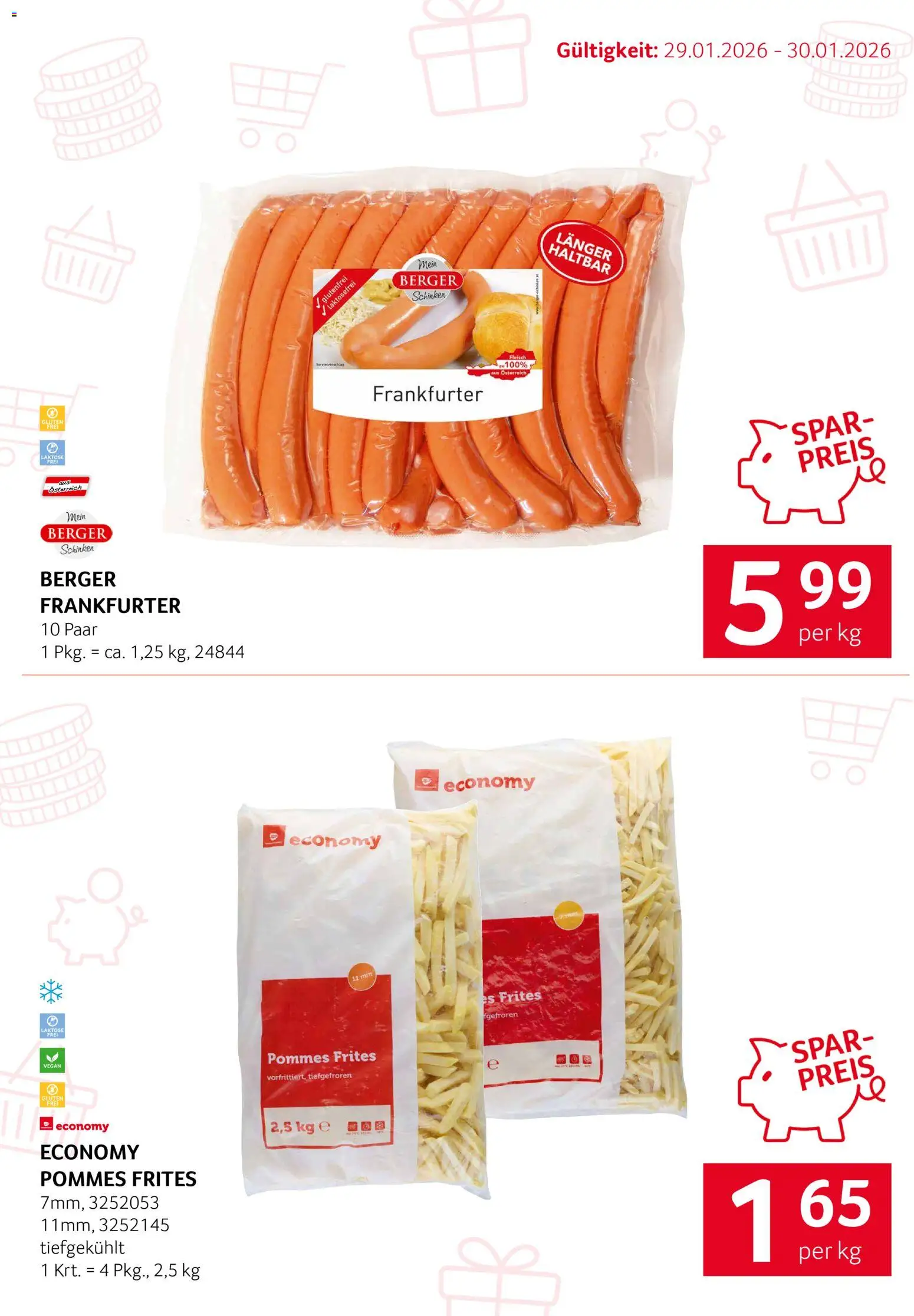 Transgourmet  Spartage gültig ab 29.01.2026 | Seite: 3 | Produkte: Schinken