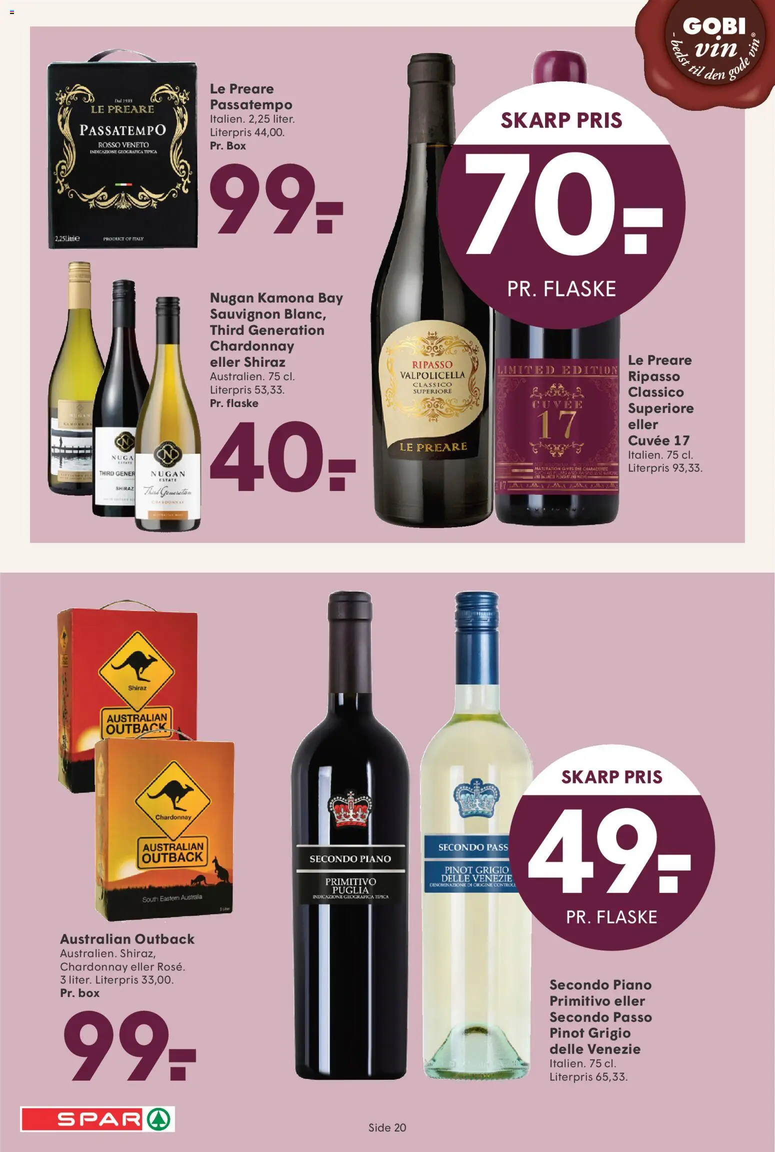 Spar tilbudsavis – gyldig fra 24.10.2025 | Side: 20
