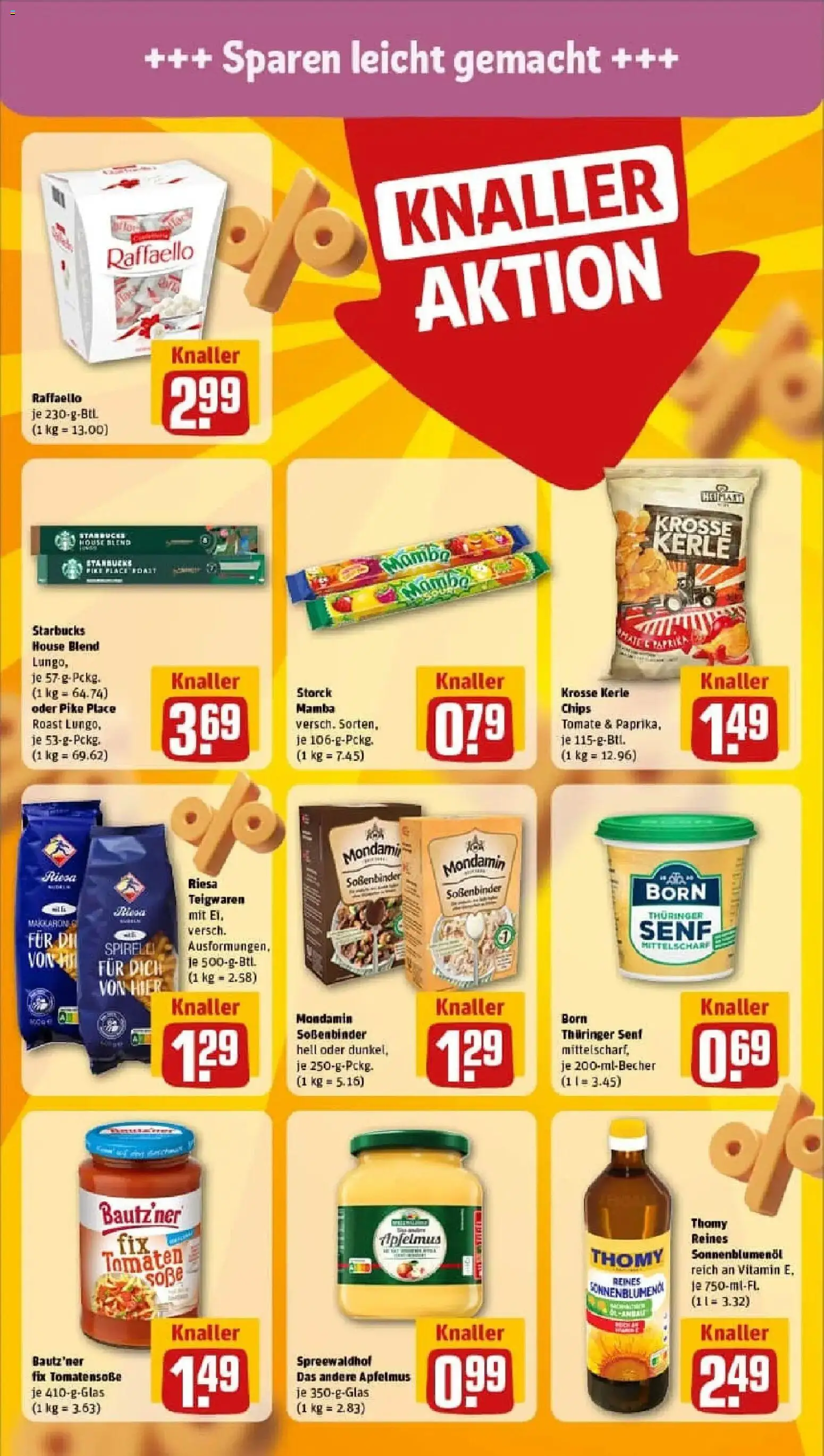 Rewe prospekt Am Ettersberg / Berlstedt	 – gültig ab 02.02.2026 | Seite: 24 | Produkte: Raffaello, Starbucks, Apple, Chips