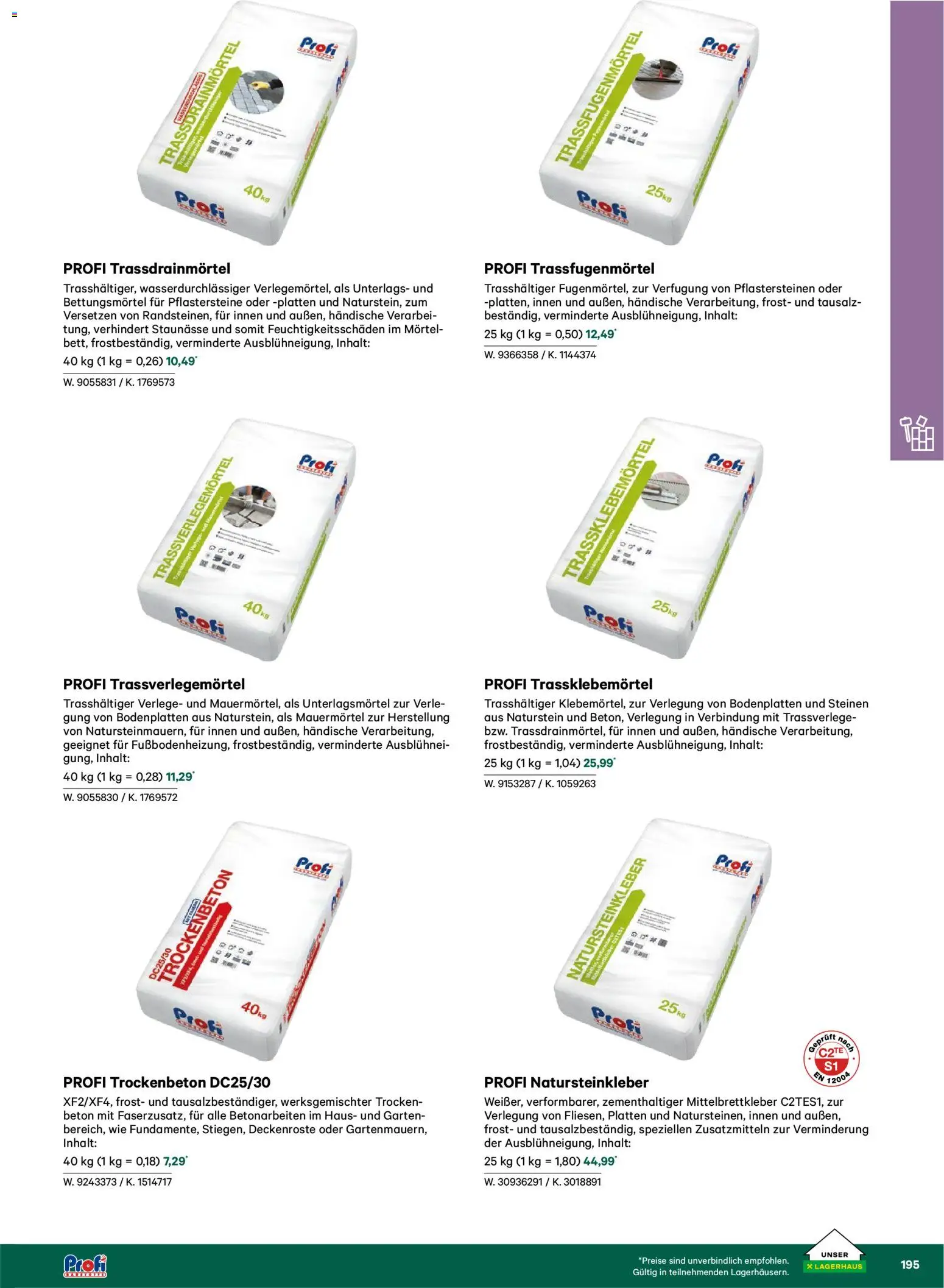 Lagerhaus  Garten und Freizeit Katalog 2026 gültig ab 22.02.2026 | Seite: 195