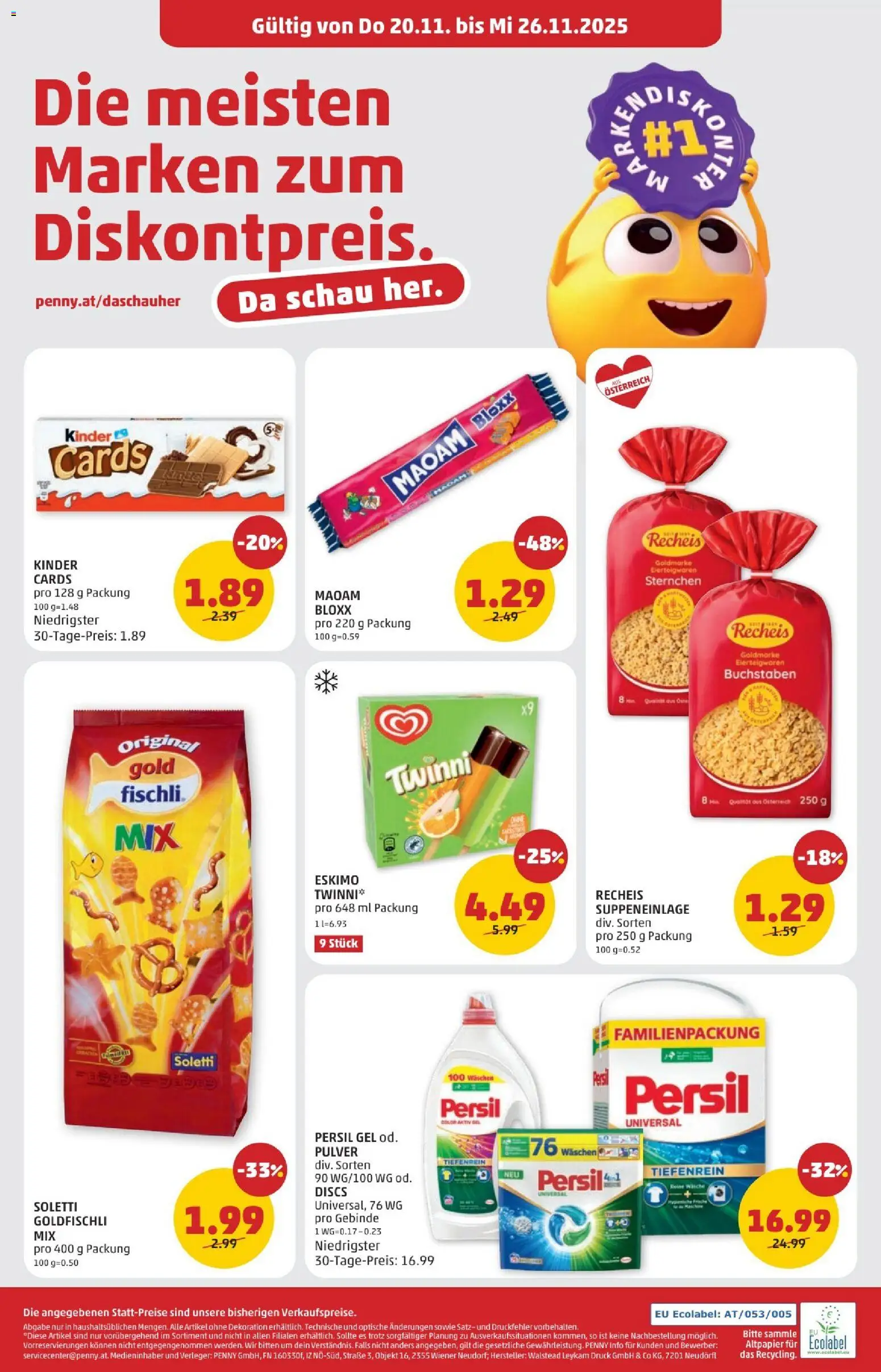 Penny Markt - Eröffnung in 8940 Liezen gültig ab 20.11.2025 | Seite: 8