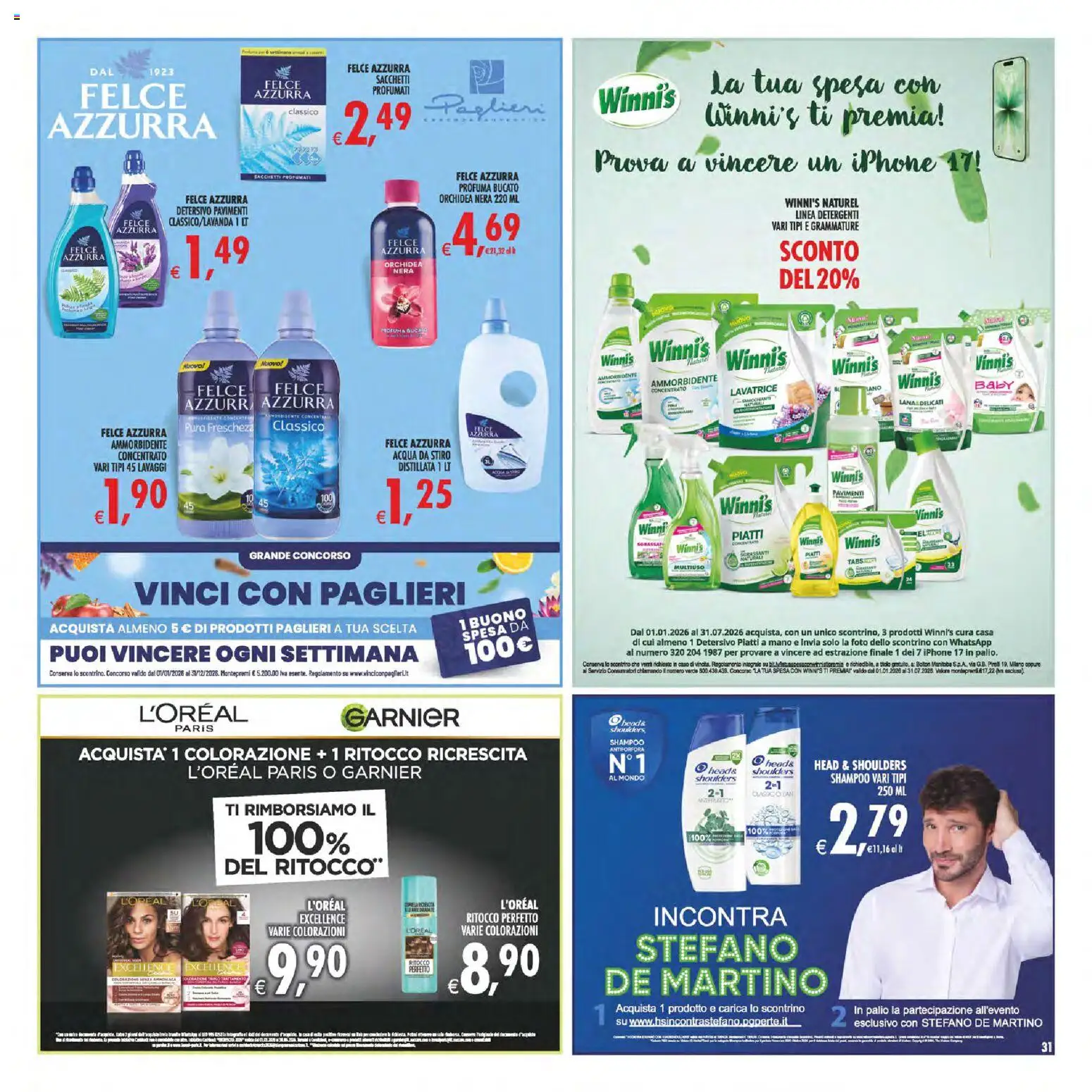 Volantino Decò del 27.03.2026 | Pagina: 35 | Prodotti: Shampoo, Iphone, Lavatrice, Orchidea