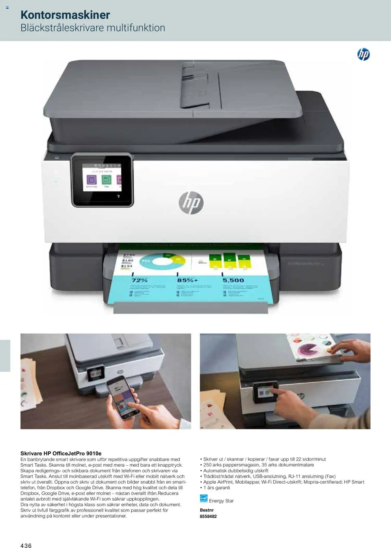 Office Depot reklamblad aktuell från 15.02.2024 | Sida: 438 | Produkter: Äpple, Skrivare, Wifi