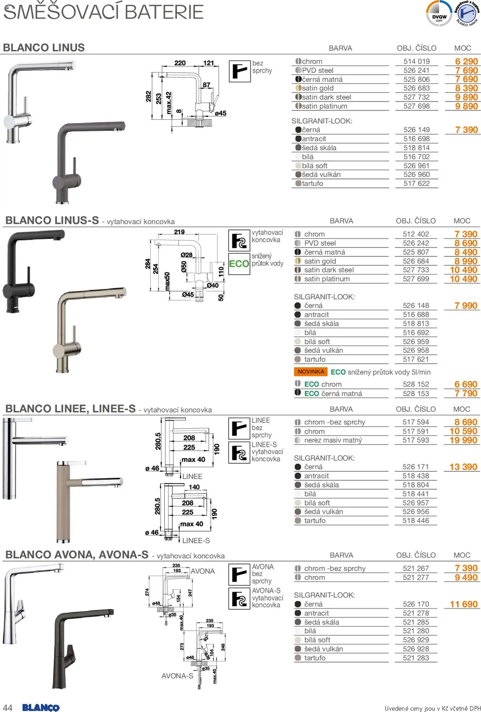 Möbelix leták - Blanco od 01.02.2026 | Strana: 44 | Produkty: Baterie