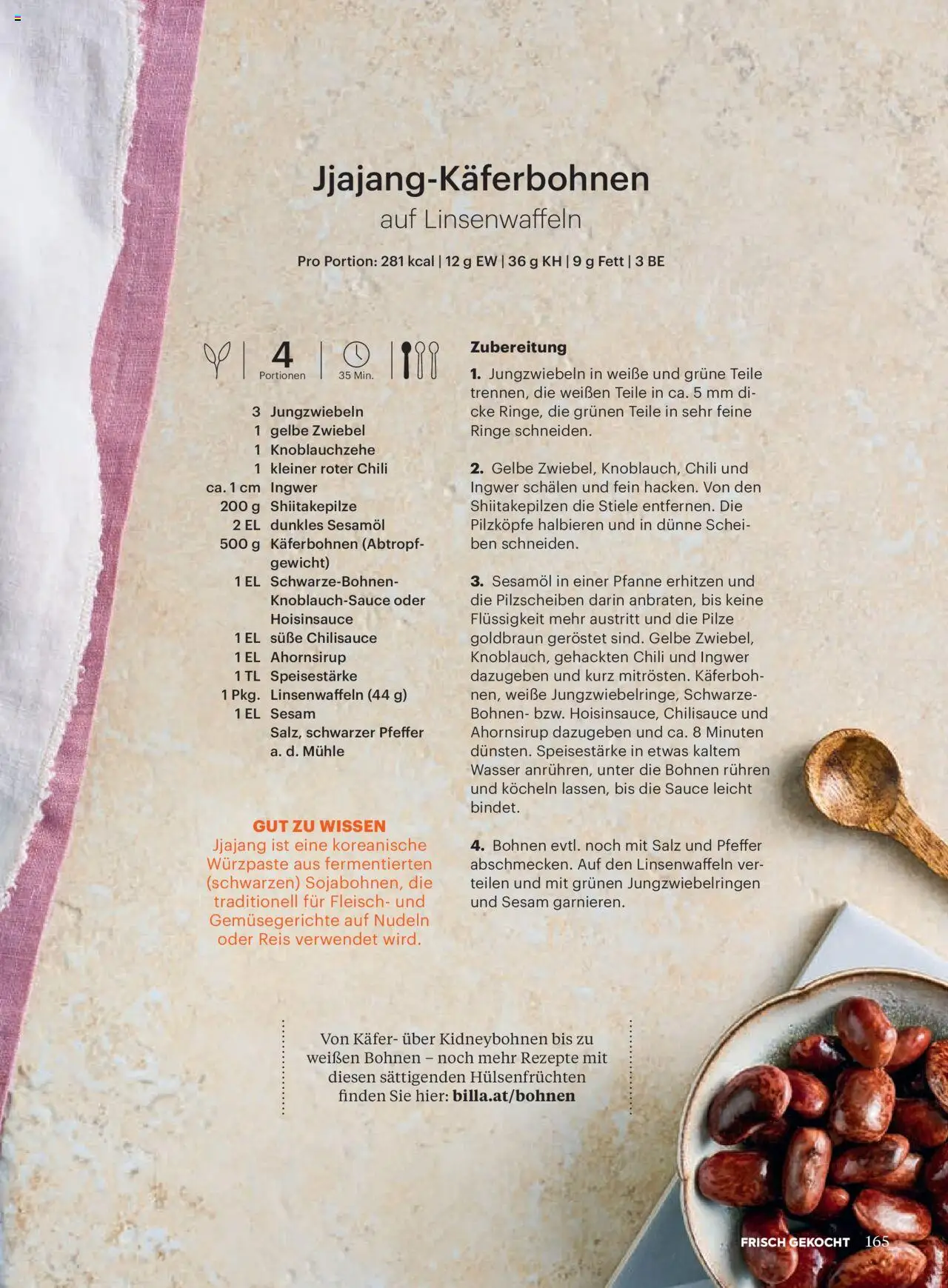 Billa Frisch Gekocht gültig ab 01.10.2025 | Seite: 163 | Produkte: Wasser, Salz, Chili, Gewicht