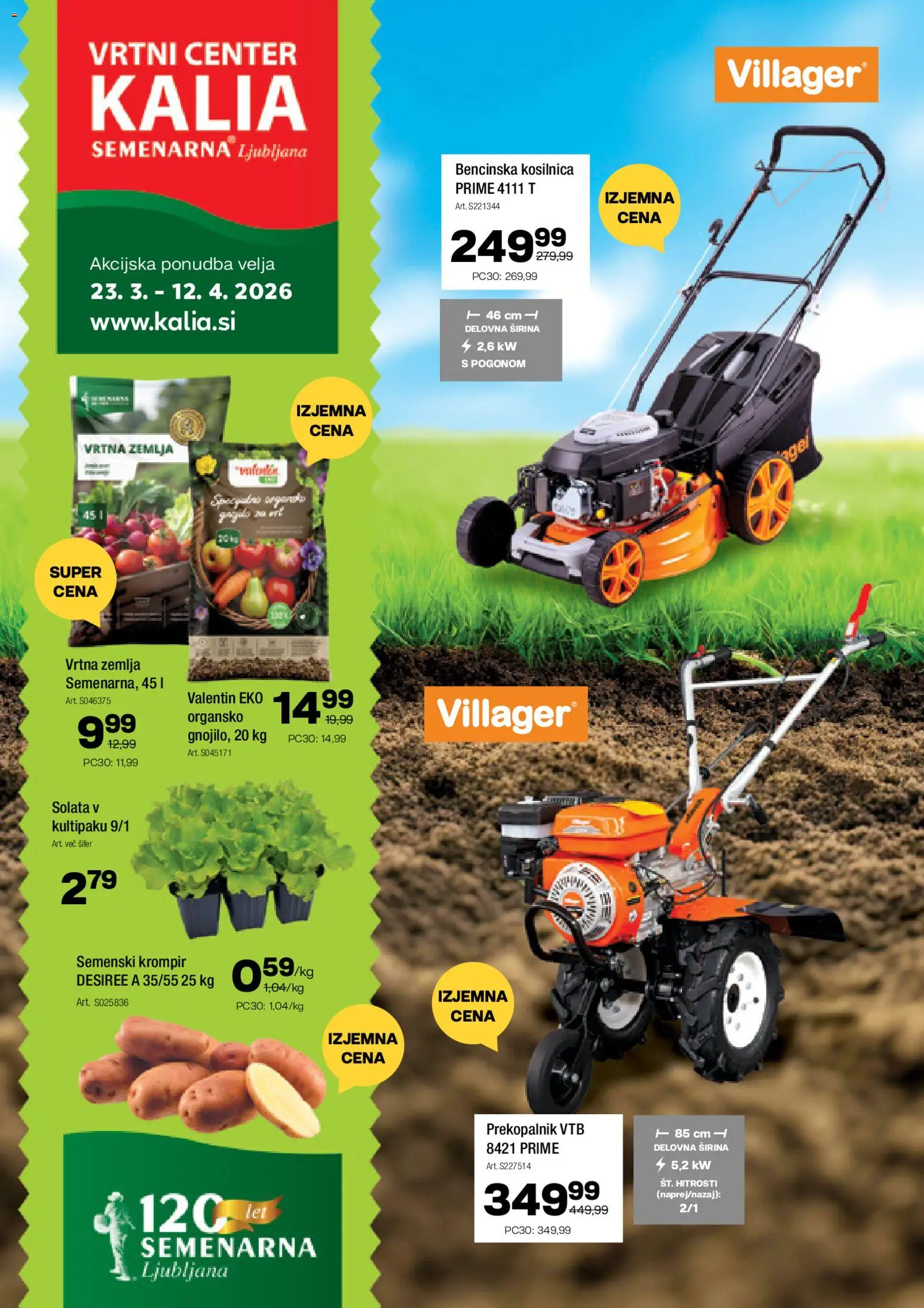 Novi Kalia katalog ponudbe – veljaven od 23.03.2026 | Stran: 1