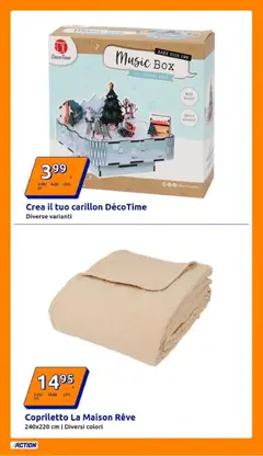 Anteprima del volantino Volantino Action valido a partire dal 22.10.2025 | Pagina: 17 | Prodotti: Copriletto