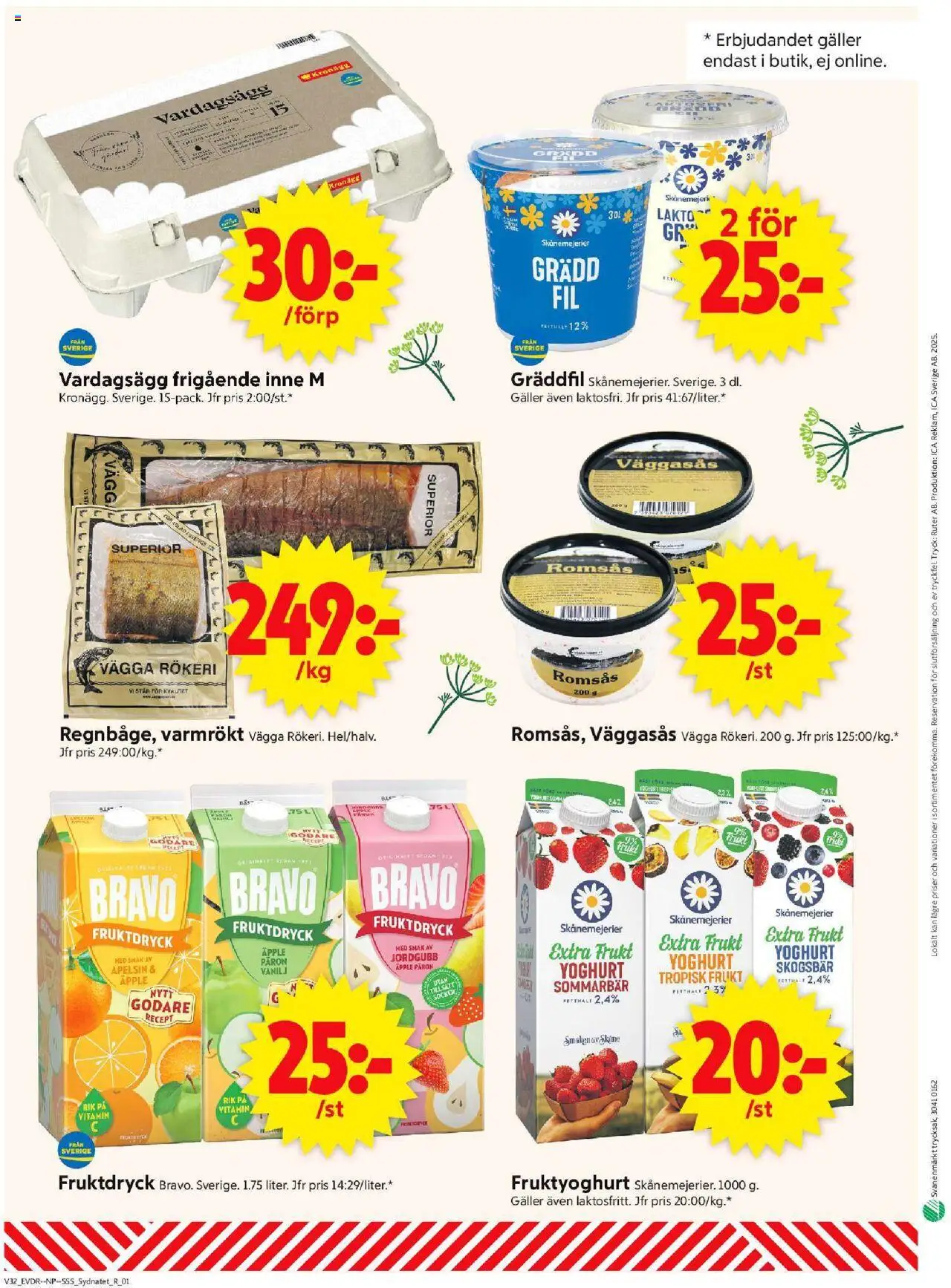 ICA Supermarket reklamblad aktuell från 04.08.2025 | Sida: 10