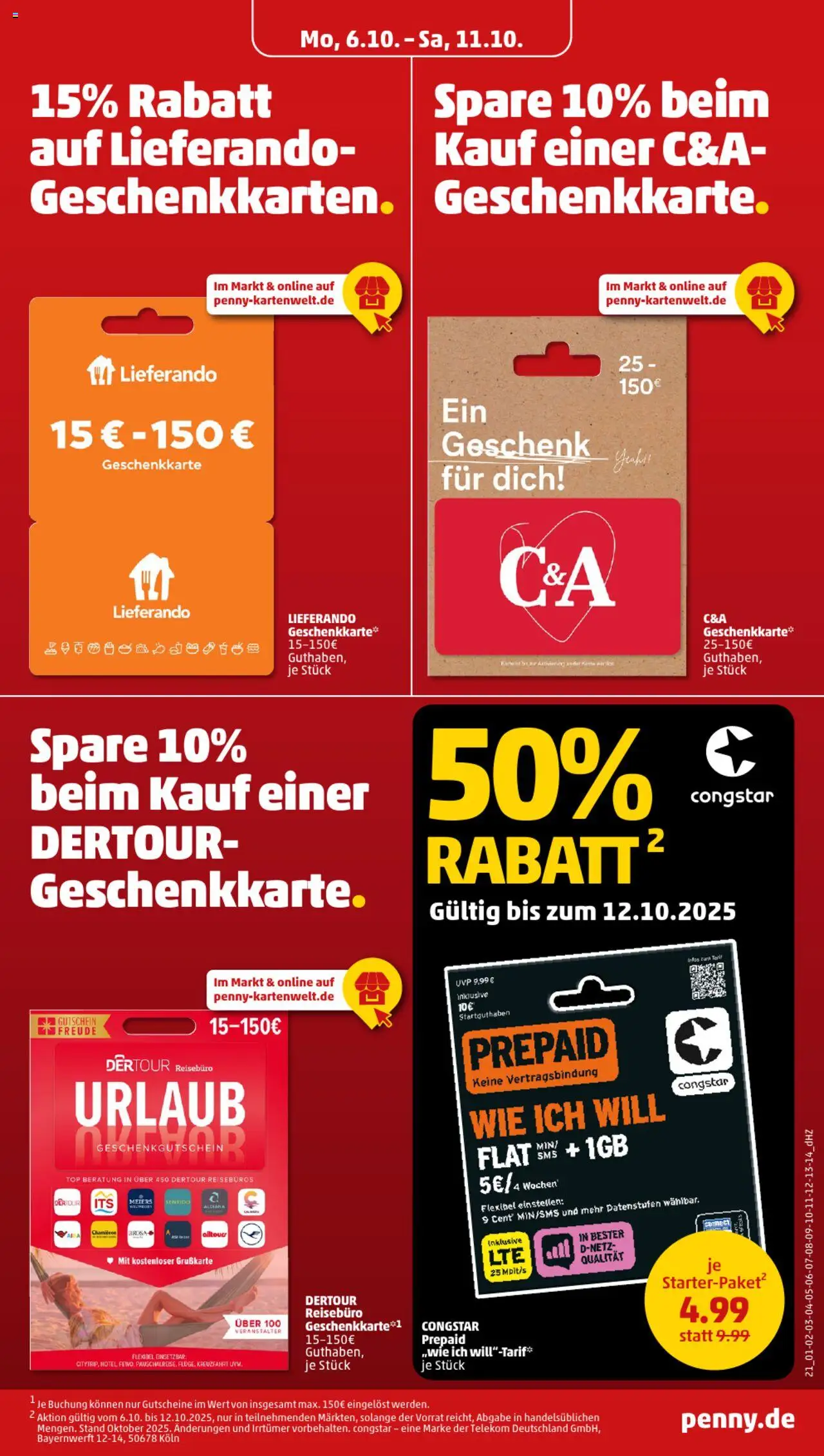 Penny Prospekt 	 – gültig ab 06.10.2025 | Seite: 23 | Produkte: Top