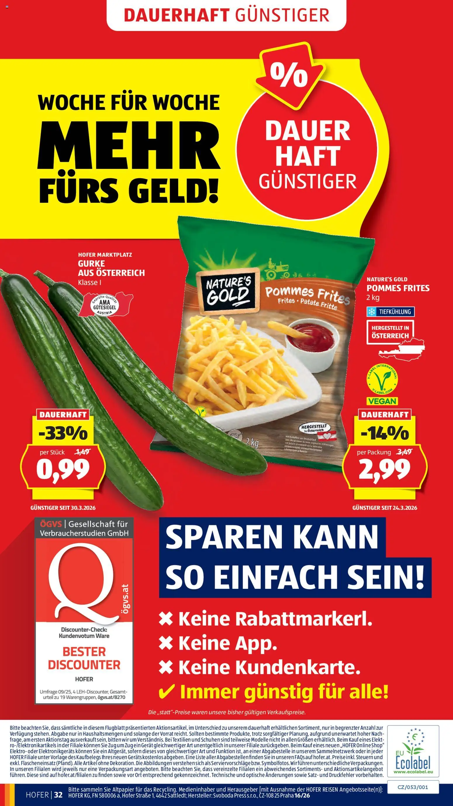 Hofer Flugblatt gültig ab 08.04.2026 | Seite: 36