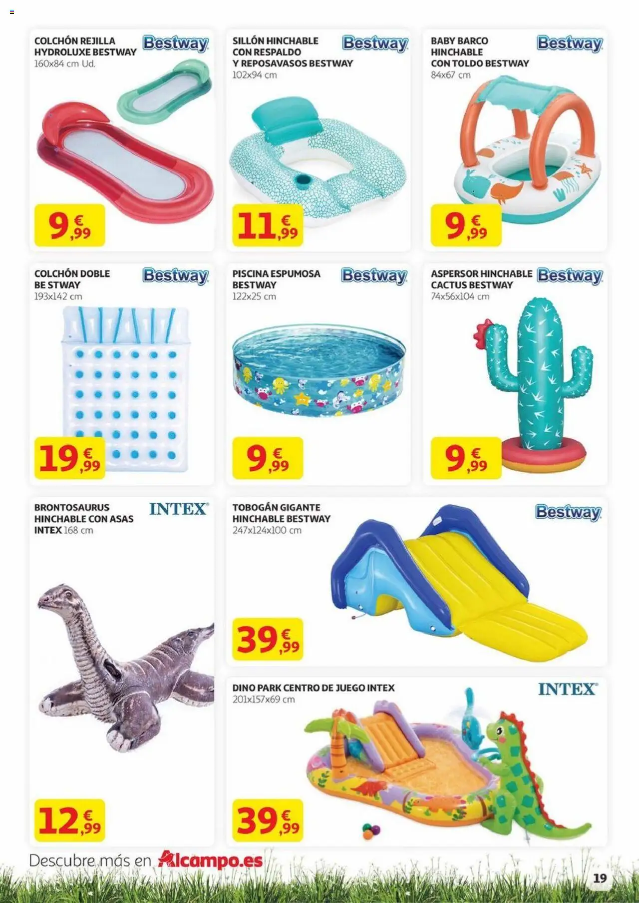 Alcampo - Aire libre │ válido desde el 29.05.2025 | Página: 19 | Productos: Colchon, Sillón