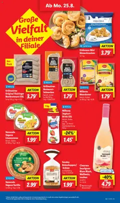 Lidl Prospekt 	 - gültig ab dem 25.08.2025 | Seite: 11 | Produkte: Grill, Joghurt, Bratwurst, Zwiebeln