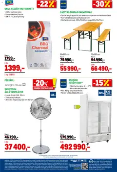 Metro akciós ujság - amely érvényes a következő dátumtól: 01.08.2025 | Oldal: 12 | Termékek: Sörpad, Szőlő, Grill, Ventilátor