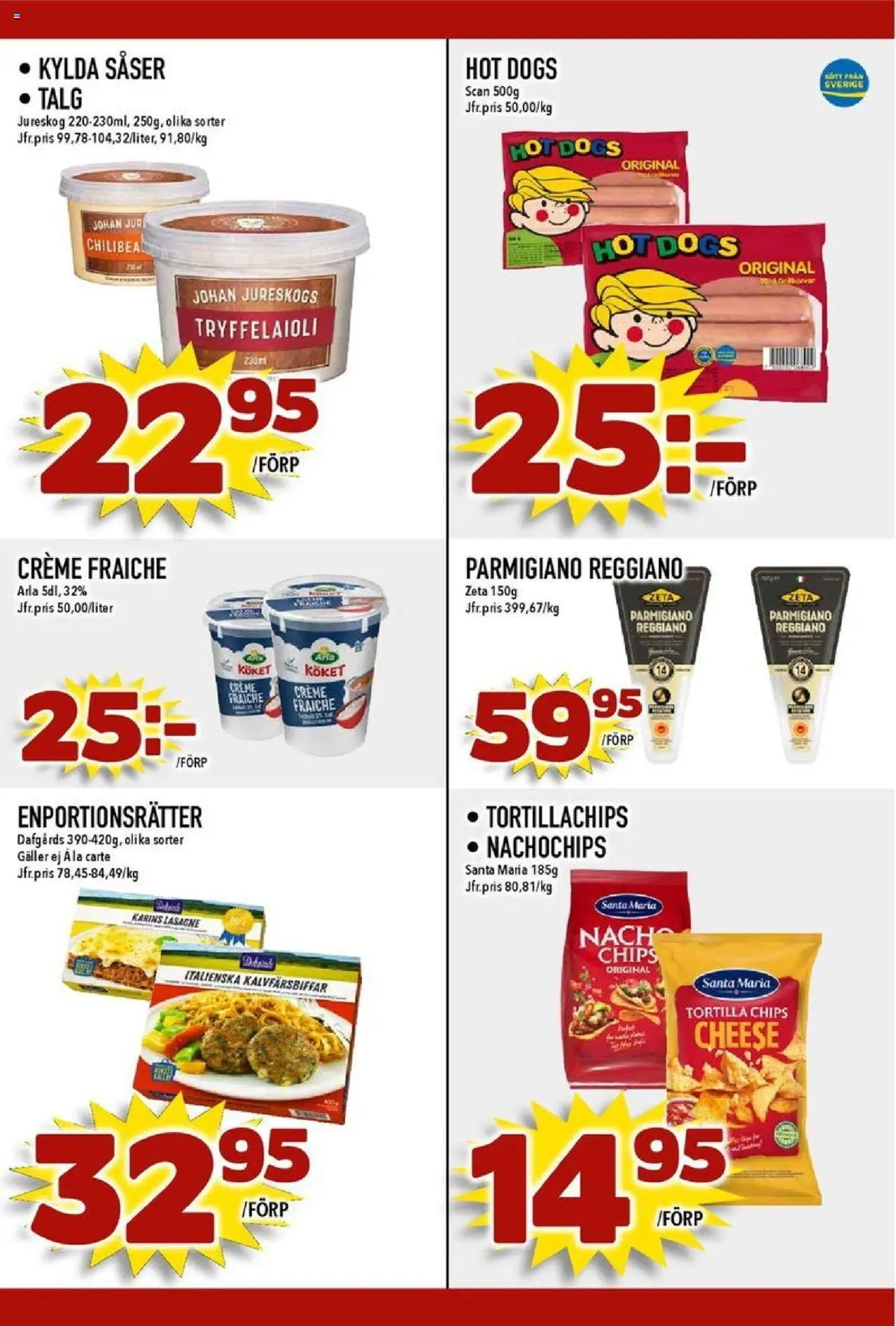Matdax reklamblad aktuell från 20.10.2025 | Sida: 20 | Produkter: Tortillachips, Galler, Chips, Creme fraiche